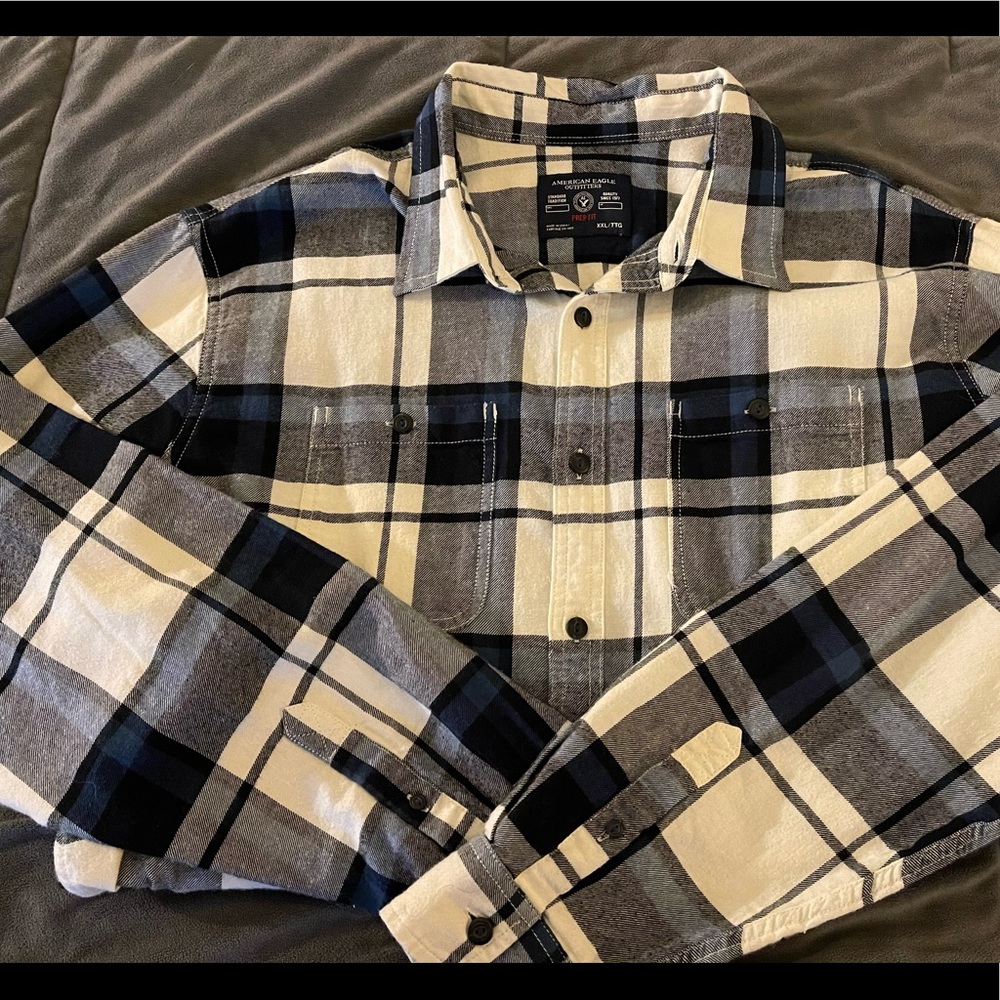 XXL AEO Long Sleeve Flannel